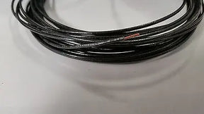18 AWG 600V TFN SOLID COPPER WIRE 100 FT BLACK GREAT FOR TRAIN WIRE ACDC WIRE AND SUPPLY