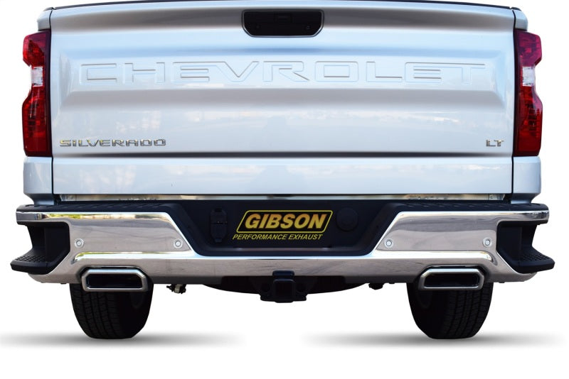 Gibson 19-23 Silverado/GMC Sierra 1500 5,3 L Crew Cab Cat-Back Double Split Exhaust