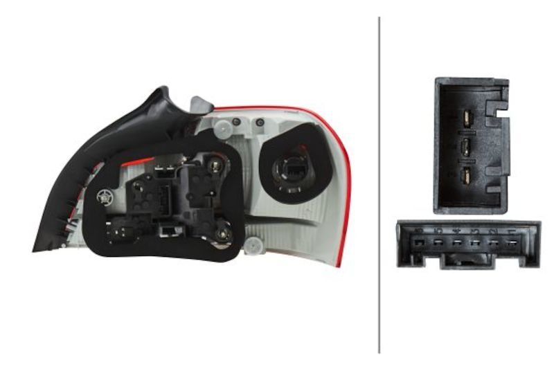 Hella 2011-2013 BMW 1 Series M Left Tail Light