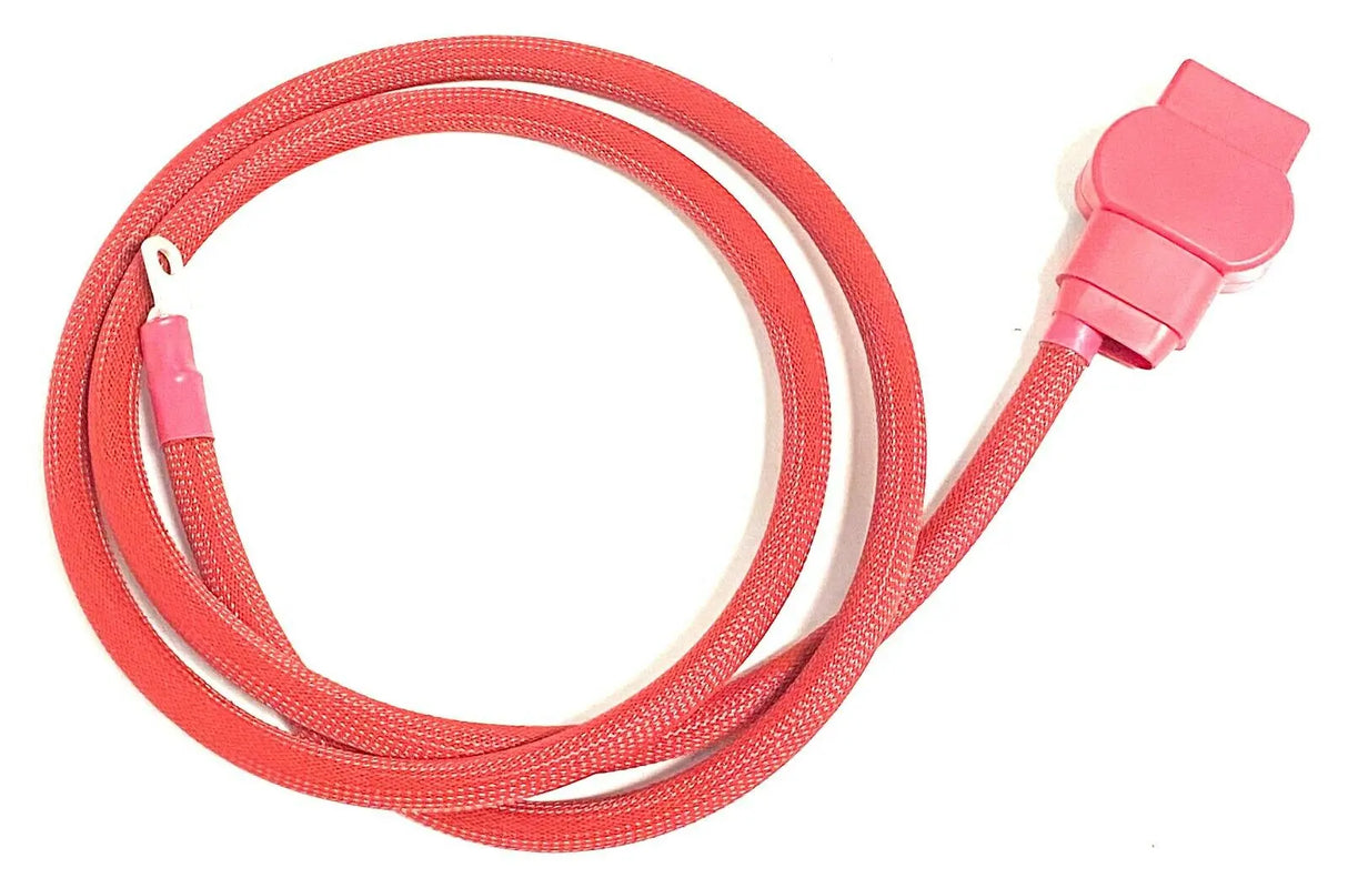 Positive 60" 4/0 Battery Cable for 94-02 Dodge Cummins, w/MilitaryTerm 600A AC/DC WIRE AND SUPPLY