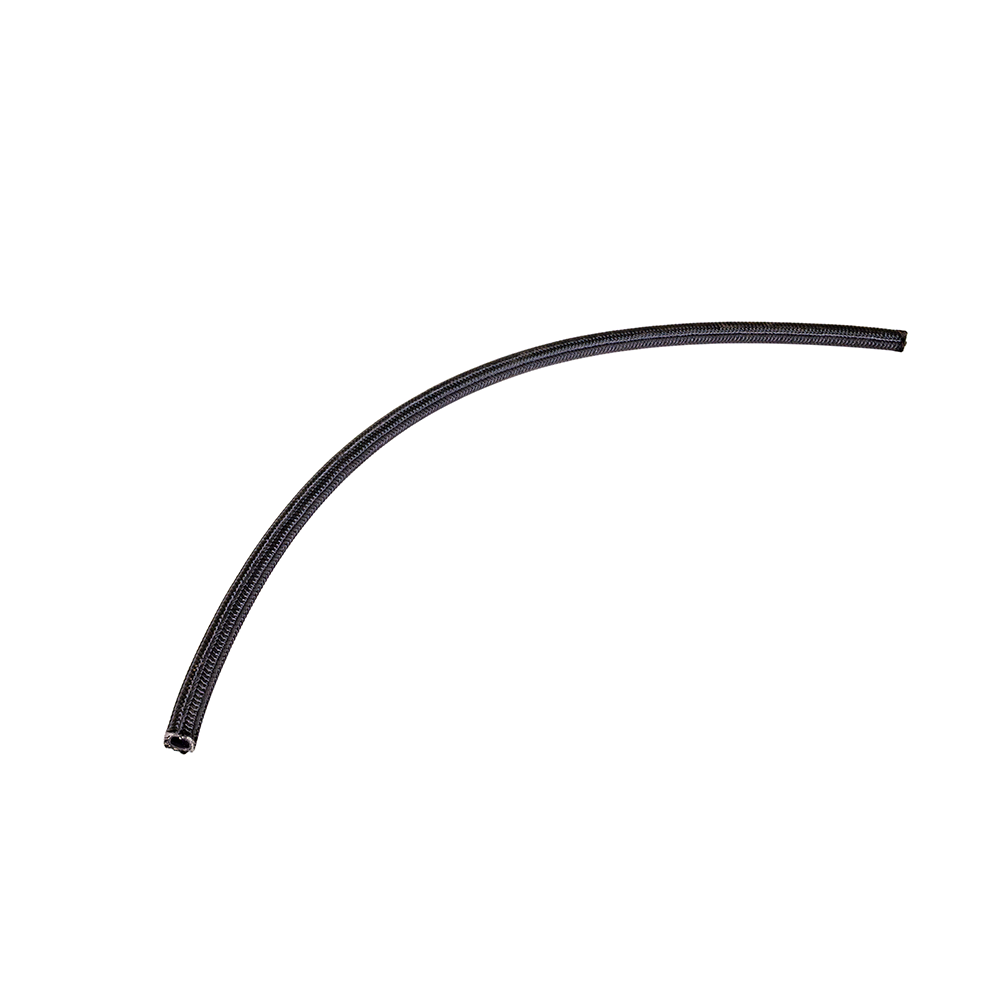 ZZP -08 AN Black Nylon/Stainless Steel Braided Hose