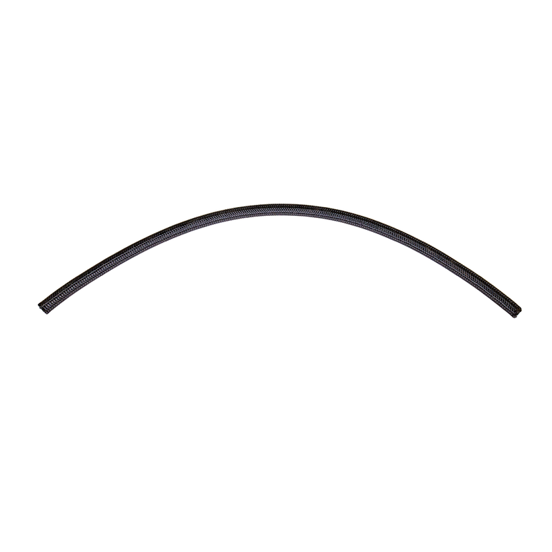 ZZP -08 AN Black Nylon/Stainless Steel Braided Hose