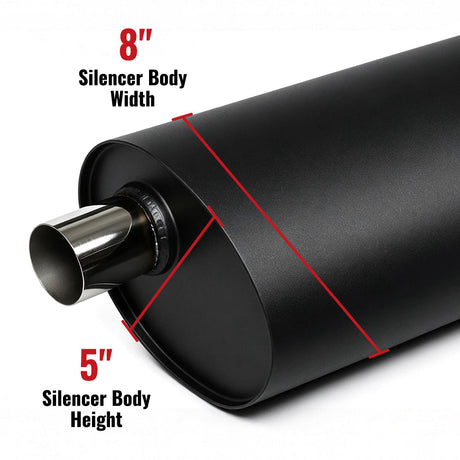 2007-2017 Jeep Wrangler JK (3.6L / 3.8L) & 2018-2023 Jeep Wrangler JL (2.0L / 3.6L) Axle-Back Exhaust System Flashark