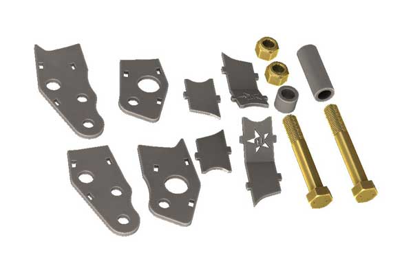 2009-2016 Ford Superduty Dana 60 Weld On Crossover High Steer Arms