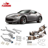 Left&Right Catalytic Converter Kit For 2007-2019 Infiniti G37, Q50, G35 - Direct Fit, E.P.A. Compliant Flashark