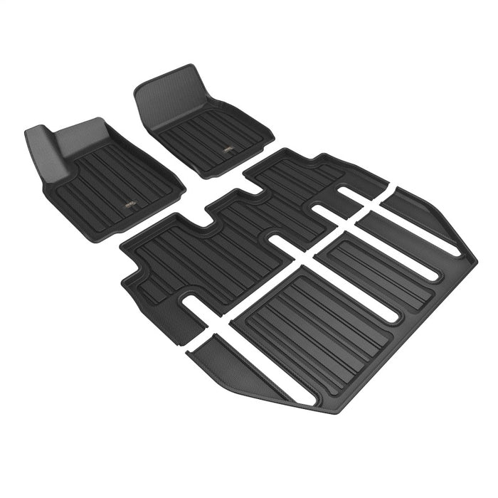 3D Maxpider 22-24 Tesla Model X 7-Seat Elitect Black R1 R2 R3