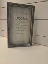 Wooden decor success 6x10 KB Decor & More