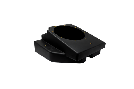 Can-Am® Maverick R 10" Rear Driver Subwoofer Enclosure (4-SEAT MODELS) – Unloaded | UTVS-R-ENC-DRIVER-4R UTV Stereo