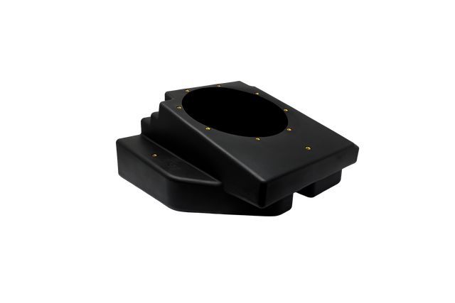 Can-Am® Maverick R 10" Rear Driver Subwoofer Enclosure (4-SEAT MODELS) – Unloaded | UTVS-R-ENC-DRIVER-4R UTV Stereo
