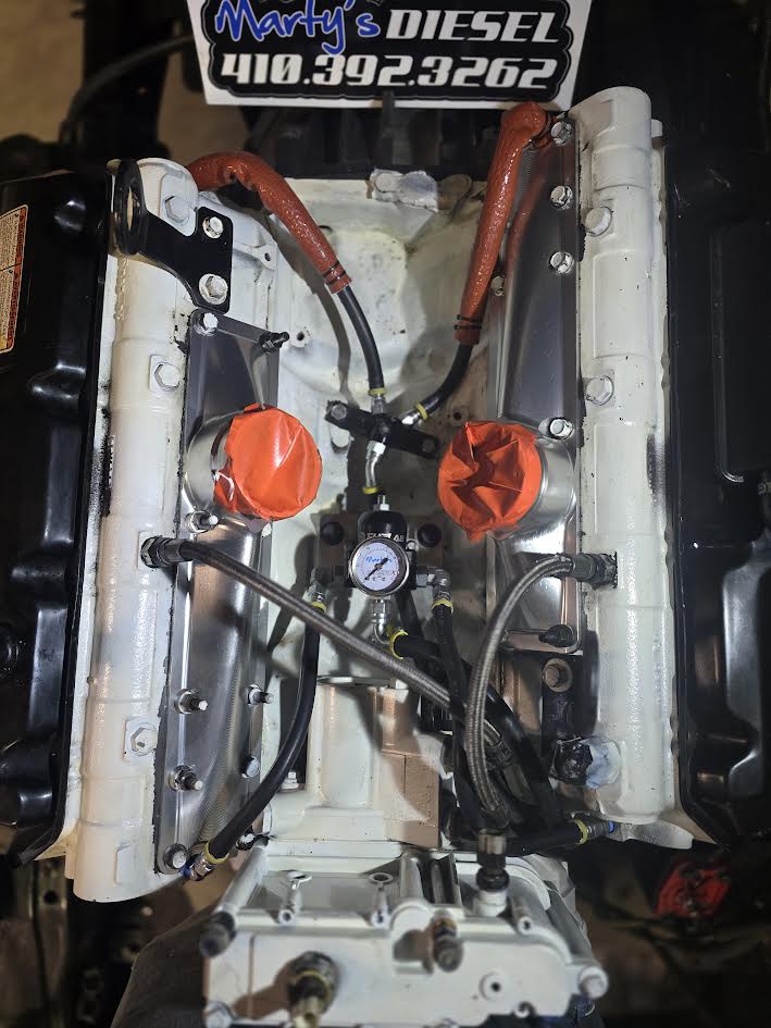 Marty's Diesel Super Duty Dual Bosch Fuel Kit Marty's Diesel