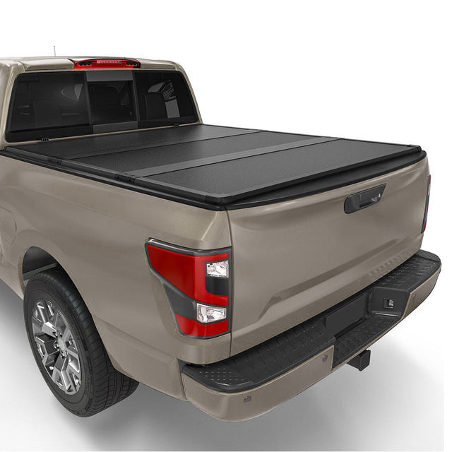 Trucktok 2007-2014 Chevy Silverado Sierra 6.5FT 3-Fold Hard Bed Tonneau Cover TruckTok