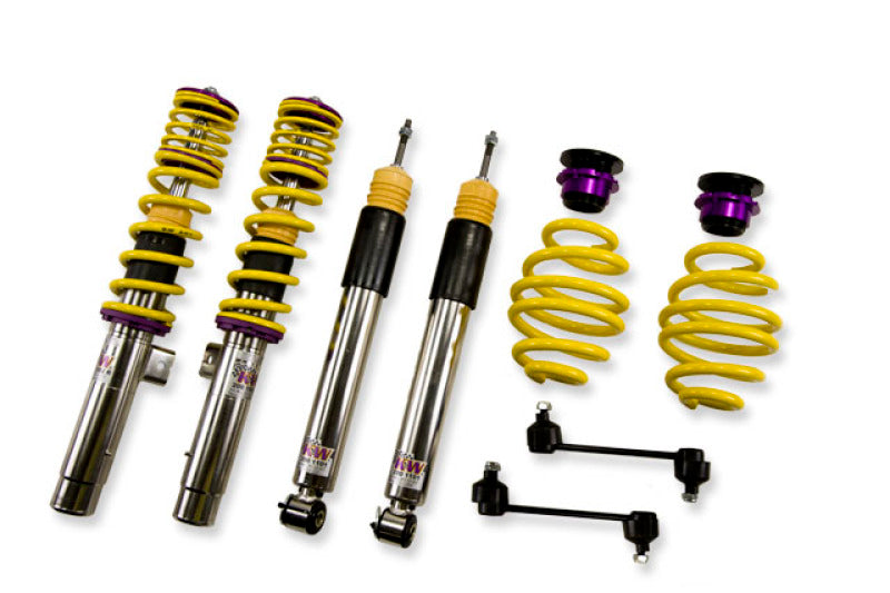 Kit de suspension à ressorts KW V3 BMW Série 3 E46 (346L 346C) Berline Coupé Break Cabriolet Hatchback ; 2WD
