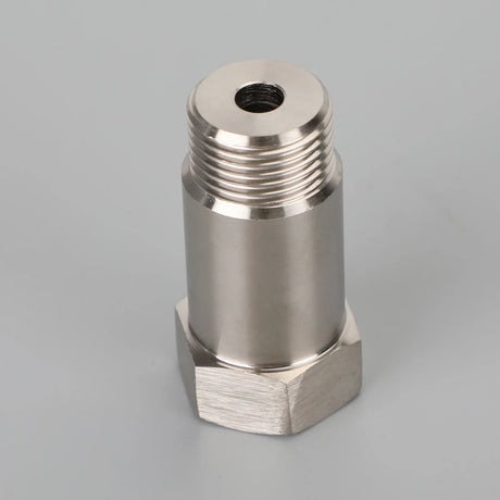 4PCS M18*1.5 CEL Check Engine Light O2 Sensor Test Pipe Extension Extender Adapter Spacer 45mm