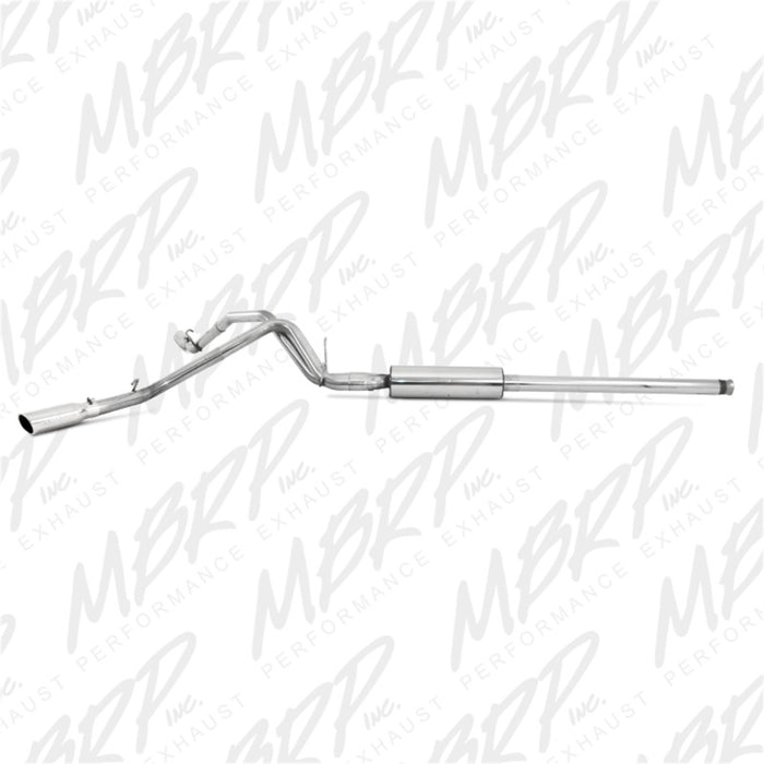 Échappement arrière de 3 pouces T409 à double paroi latérale divisée MBRP 14 Chevy/GMC 1500 Silverado/Sierra 4,3 L V6/5,3 L V8