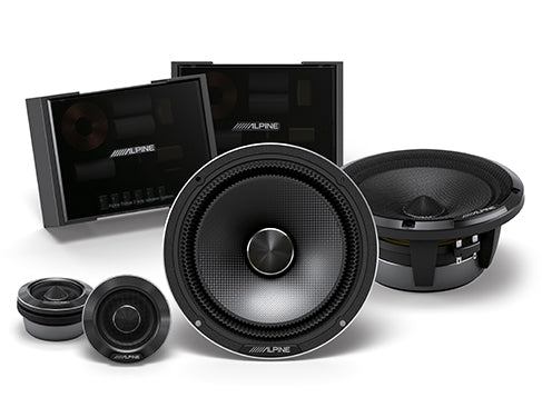 Alpine HDZ-65C Status Hi-Res 6.5” 2-Way Component Speaker Set