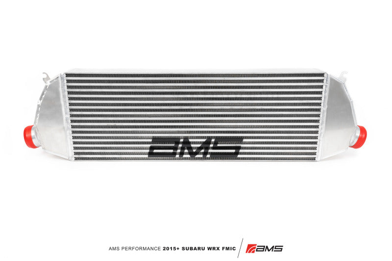 Kit de refroidisseur intermédiaire à montage avant AMS Performance 2015+ Subaru WRX FA20 avec poutre de pare-chocs