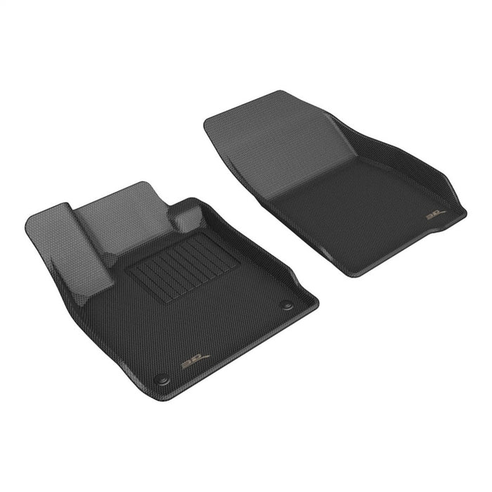 Tapis de sol 3D MAXpider pour Honda Accord Kagu 2023-2024, 1ère rangée - Noir