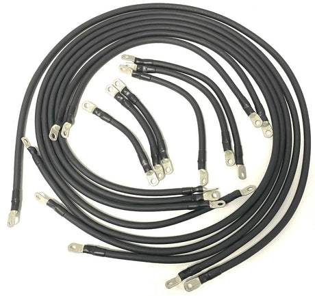 # 2 Awg HD 36V YAMAHA G8 (1992) Golf Cart Battery Cable 13 pc Set U.S.A MADE AC DC WIRE AND SUPPLY