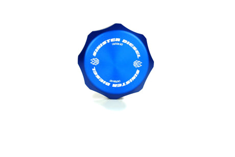 Kit de bouchon bleu billette Sinister Diesel 03-07 Ford 6.0L