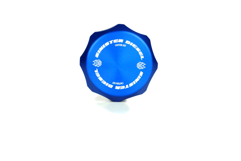 Kit de bouchon bleu billette Sinister Diesel 03-07 Ford 6.0L