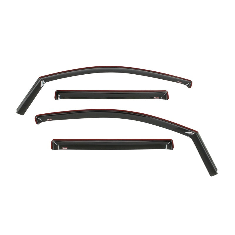 Déflecteur d'air Westin 2016-2018 Nissan Titan XD/Titan Wade 4 pièces - Fumé