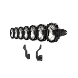 KC HiLiTES 2017+ Ford Super Duty Gravity LED Pro6 7-Light Bar Kit - Front Bumper