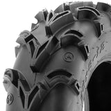 SunF ATV TIRE/UTV TIRE All Terrain Mud Tire 6 PR Tubeless A050 GODZILLA (set of 2) SUNF