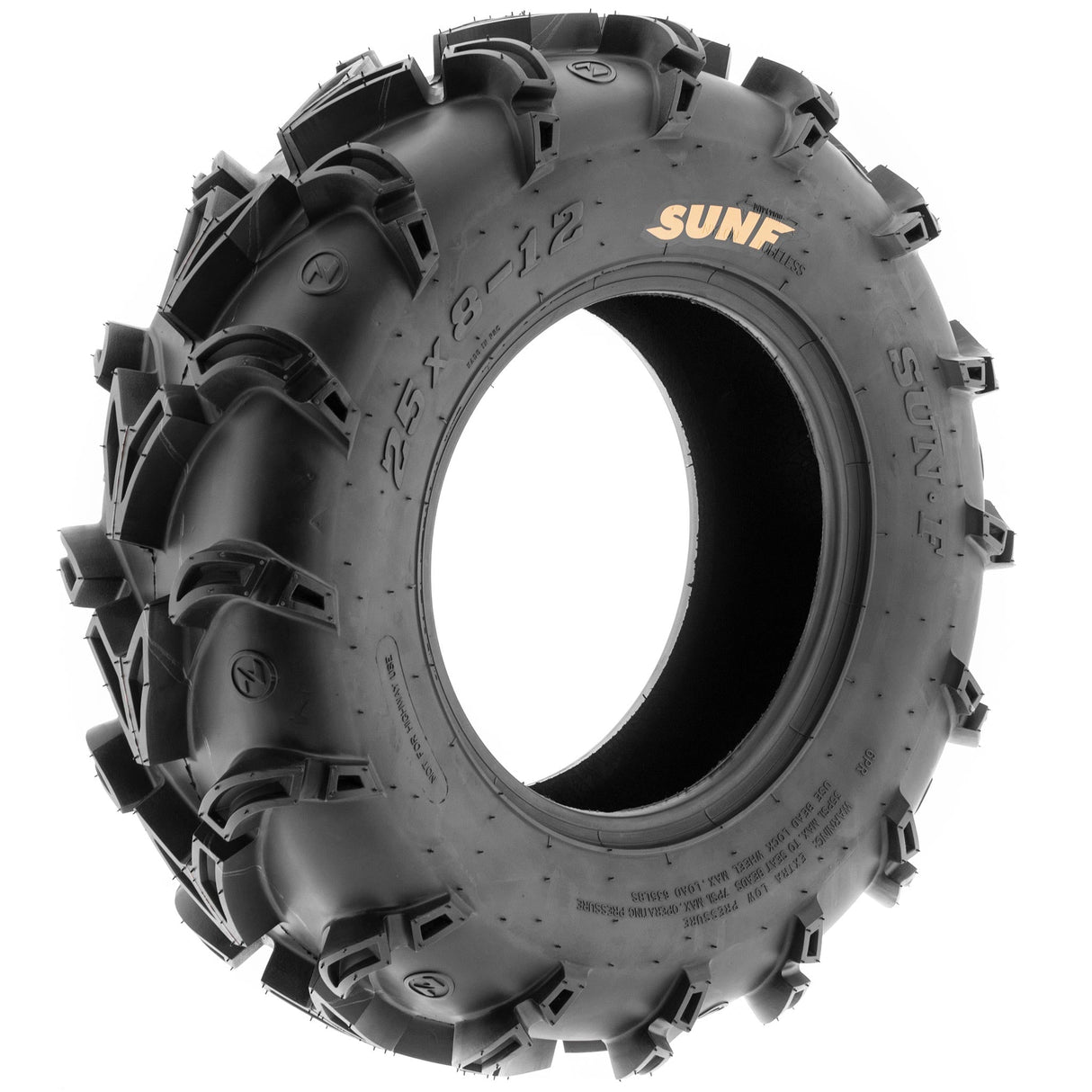 SunF ATV TIRE/UTV TIRE All Terrain Mud Tire 6 PR Tubeless A050 GODZILLA SUNF