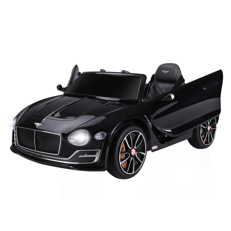 Licensed 12V Bentley Ride On Car for Kids with Parent Remote Control - Black