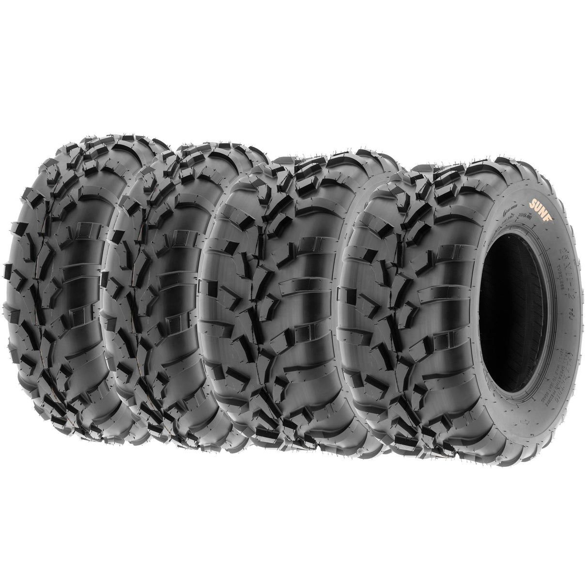 SunF ATV TIRE/UTV TIRE All Terrain 6 PR Tubeless A010 (bundle set) SUNF