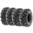 SunF ATV TIRE/UTV TIRE All Terrain Mud Tire 6 PR Tubeless A050 GODZILLA (bundle set) SUNF
