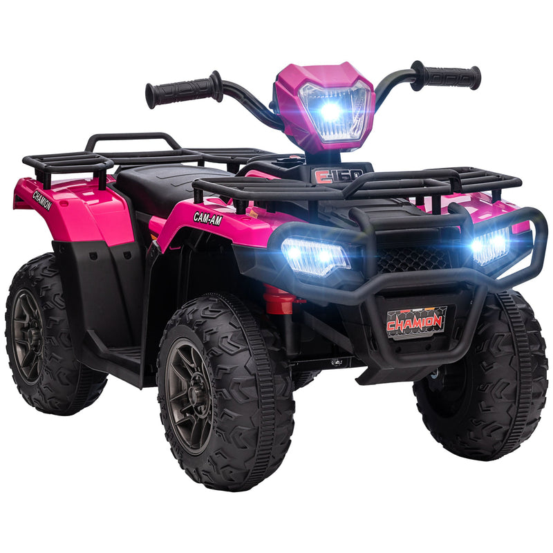12V Kids ATV with Music, Headlights, and Forward/Backward Function - A Fun Ride for Young Adventurers!