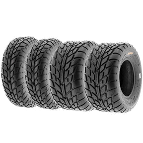 SunF ATV TIRE/UTV TIRE SPORT DIRT FLAT TRACK  6 PR Tubeless A021 (bundle set) SUNF