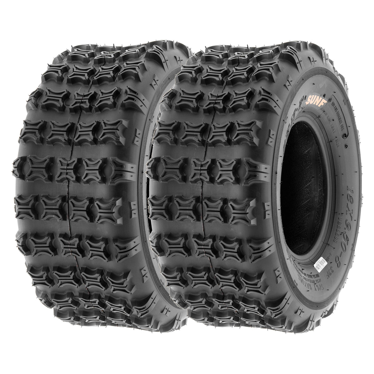 SunF ATV TIRE/UTV TIRE All Terrain 6 PR Tubeless A018 (set of 2) SUNF