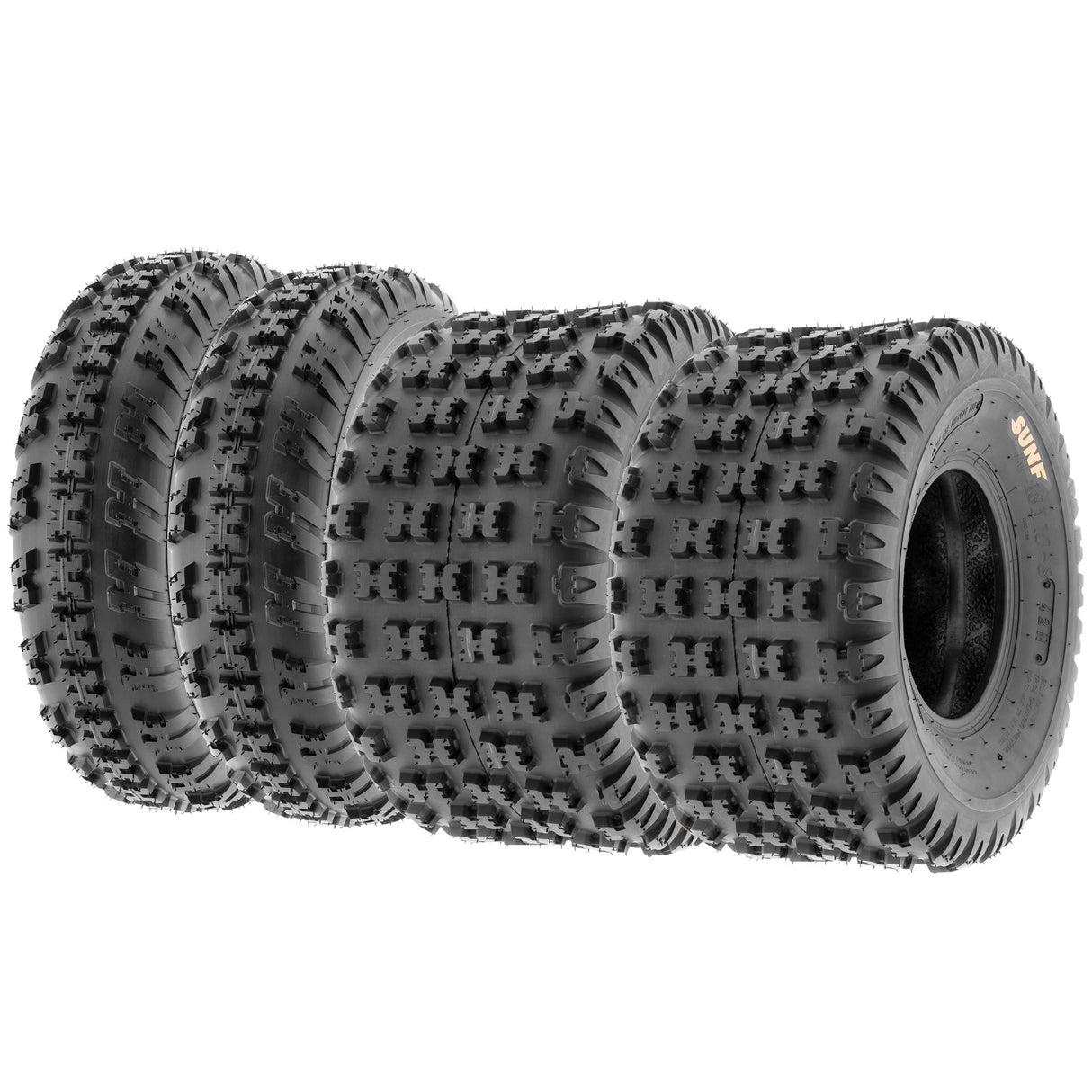 SunF ATV TIRE Sport All Terrain 6 PR Tubeless A031 (bundle set) SUNF