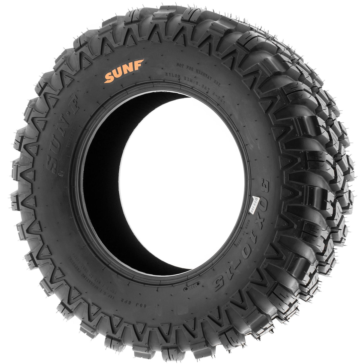 SunF ATV TIRE/UTV TIRE All Terrain 8 PR Tubeless A047 (set of 4) SUNF