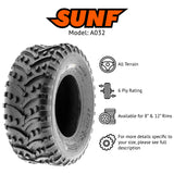 SunF ATV TIRE/UTV TIRE All Terrain 6 PR Tubeless A032 (set of 2) SUNF
