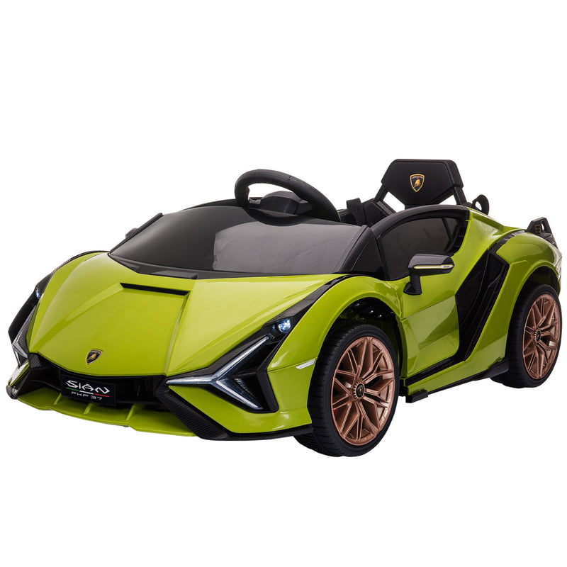 Lamborghini SIAN 12V Kids Electric Ride On Car Toy with Remote Control