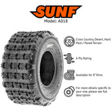 SunF ATV TIRE/UTV TIRE All Terrain 6 PR Tubeless A018 (set of 2) SUNF