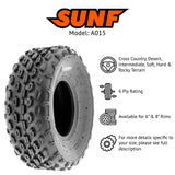 SunF ATV TIRE/UTV TIRE All Terrain 6 PR Tubeless A015 (set of 2) SUNF
