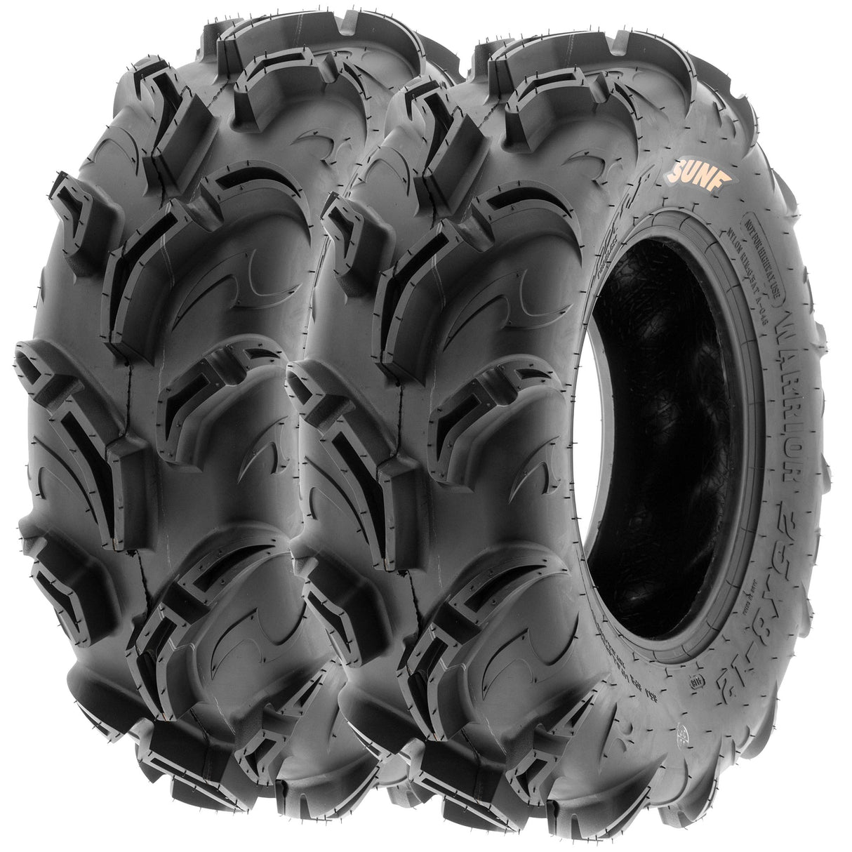 SunF ATV TIRE/UTV TIRE All Terrain Mud Tire 6 PR Tubeless A048 WARRIOR (bundle set) SUNF