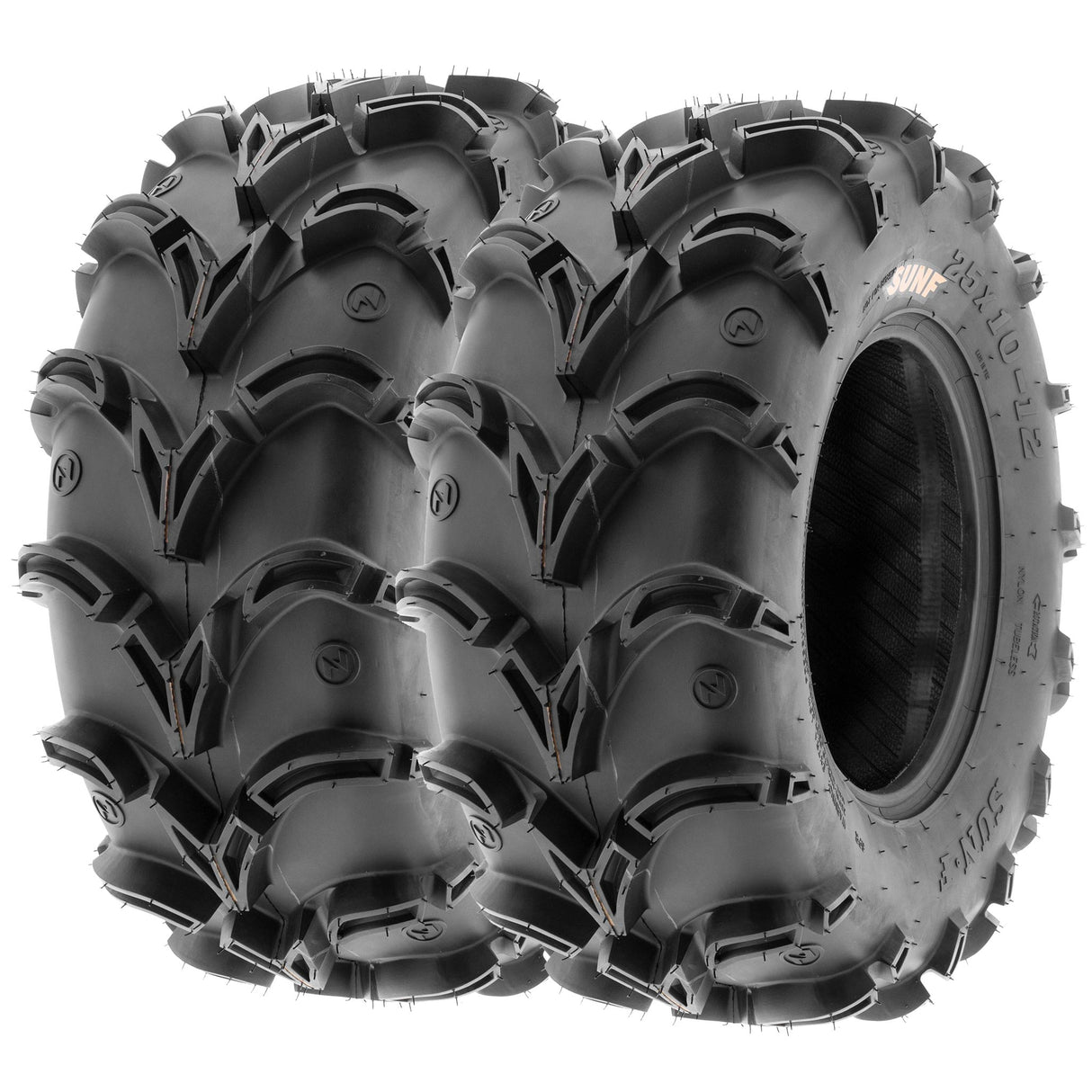SunF ATV TIRE/UTV TIRE All Terrain Mud Tire 6 PR Tubeless A050 GODZILLA (bundle set) SUNF