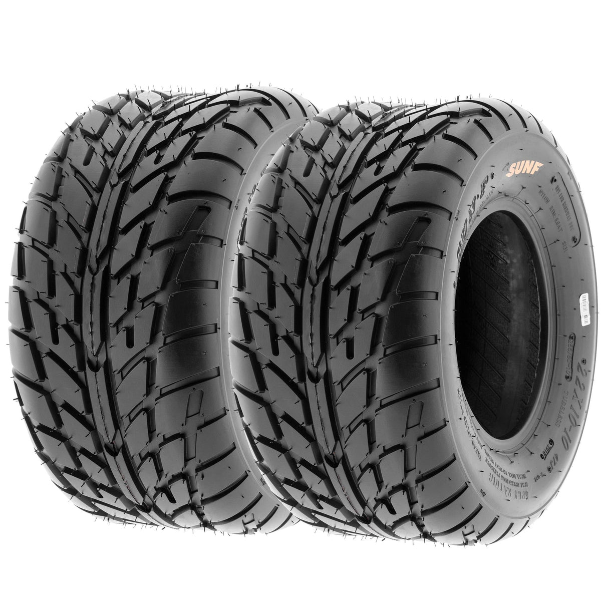 SunF ATV TIRE/UTV TIRE SPORT DIRT FLAT TRACK  6 PR Tubeless A021 (set of 4) SUNF