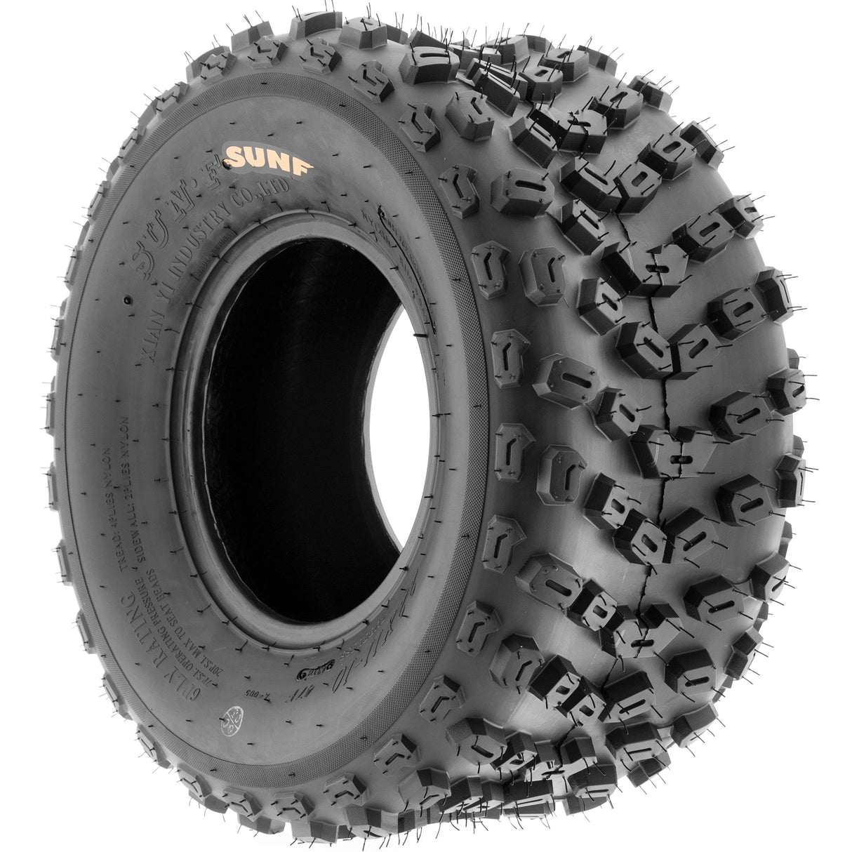 SunF ATV TIRE/UTV TIRE All Terrain 6 PR Tubeless A005 (set of 2) SUNF
