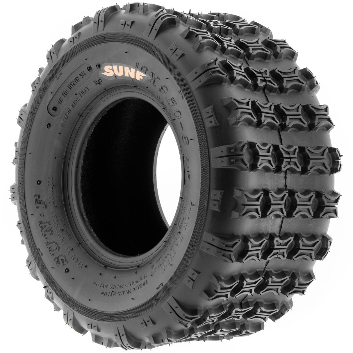 SunF ATV TIRE/UTV TIRE All Terrain 6 PR Tubeless A018 (set of 2) SUNF