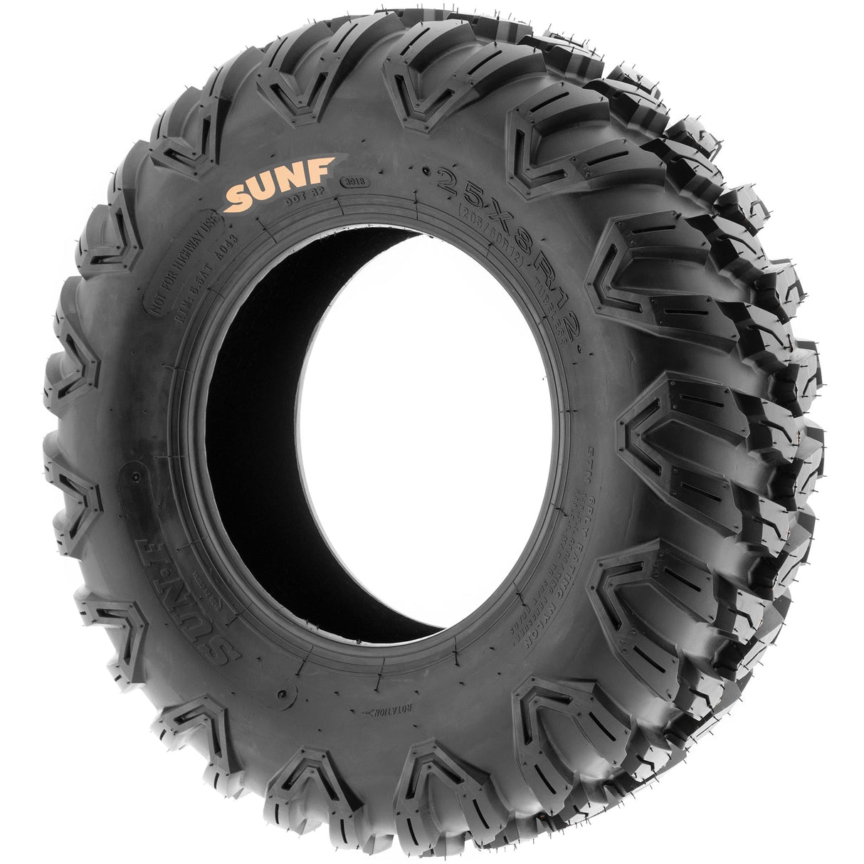 SunF ATV TIRE/UTV TIRE All Terrain 6 PR Tubeless A043 (set of 4) SUNF