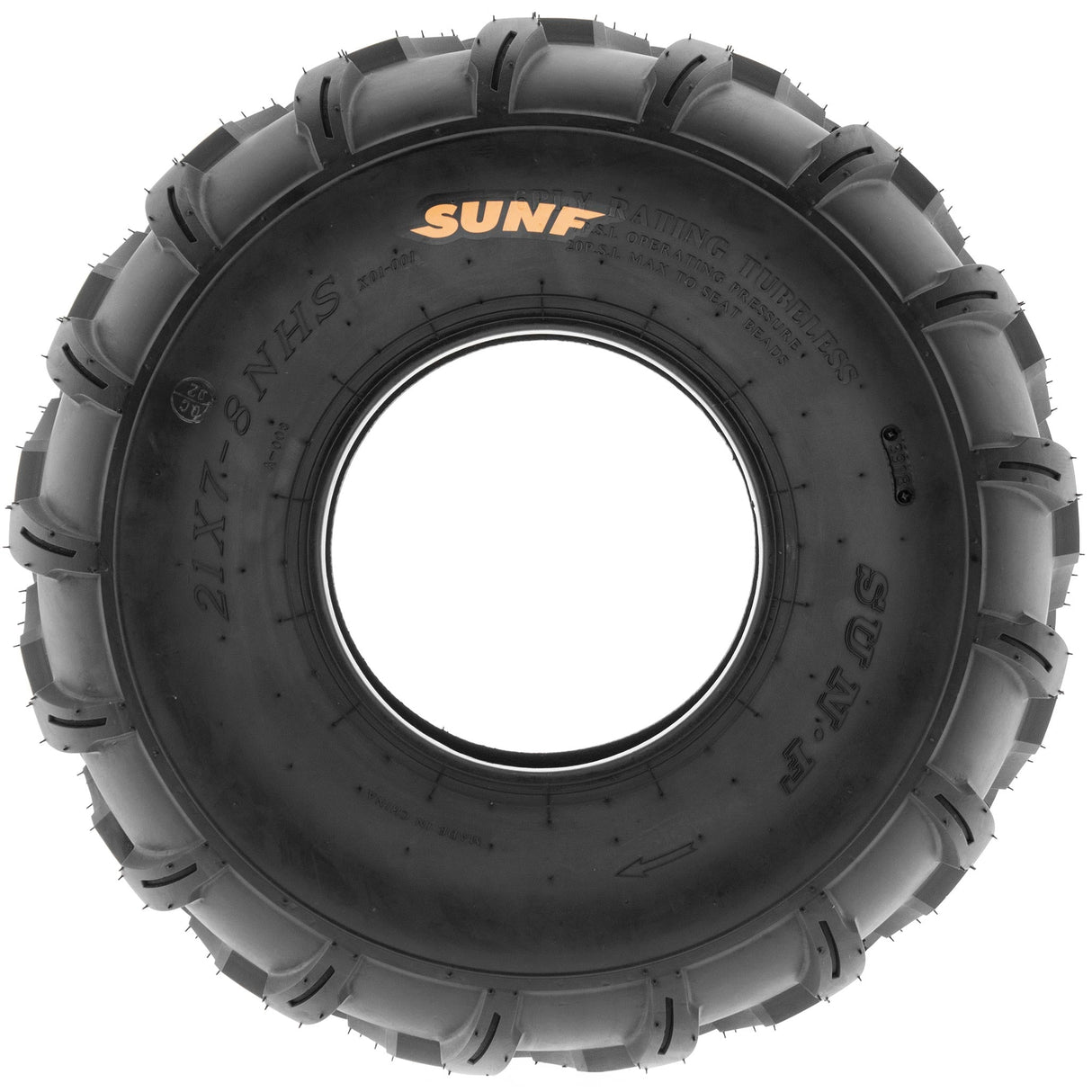 SunF ATV TIRE/UTV TIRE All Terrain 6 PR Tubeless A003 (bundle set) SUNF