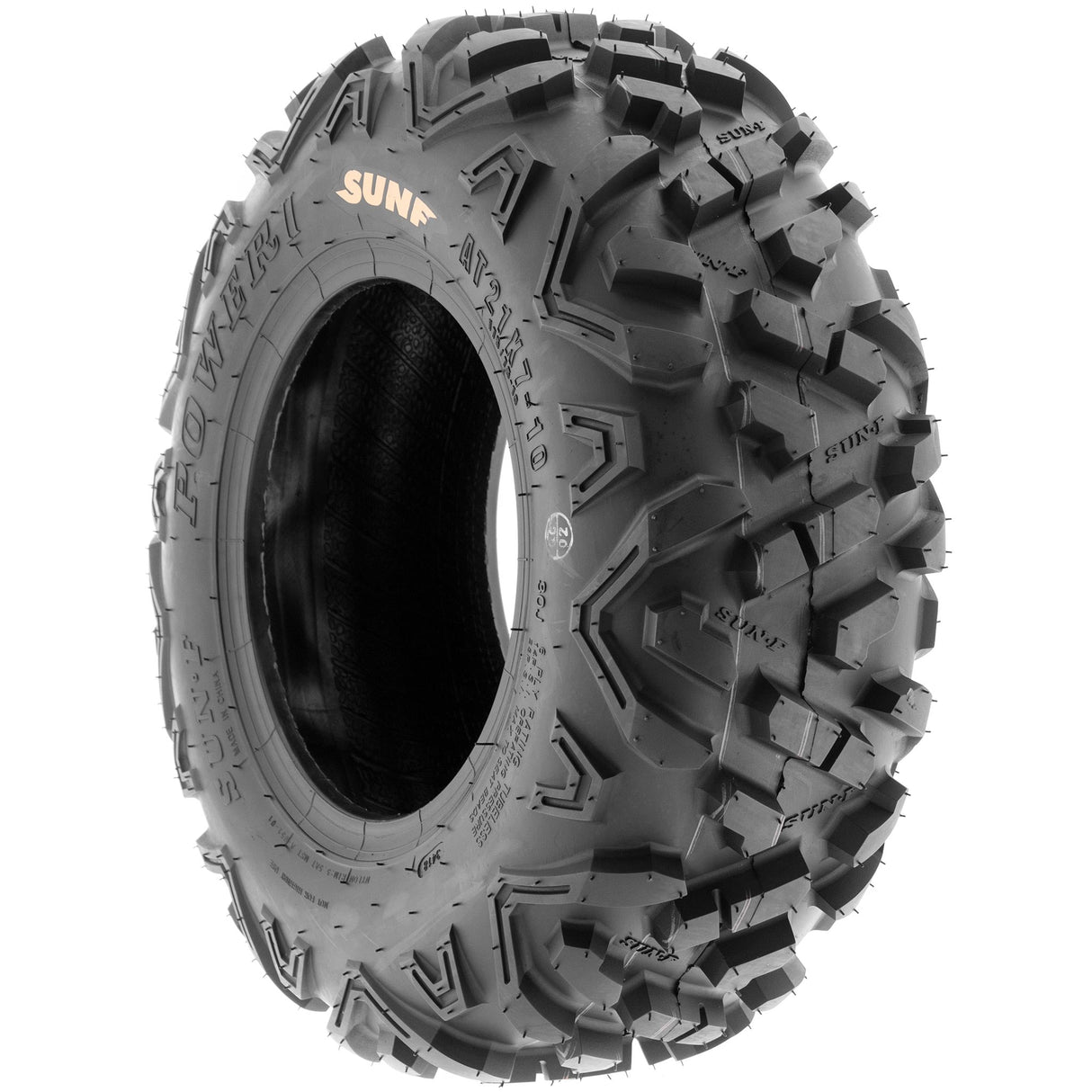 SunF ATV TIRE/UTV TIRE All Terrain 6 PR Tubeless A051 POWER II (bundle set)