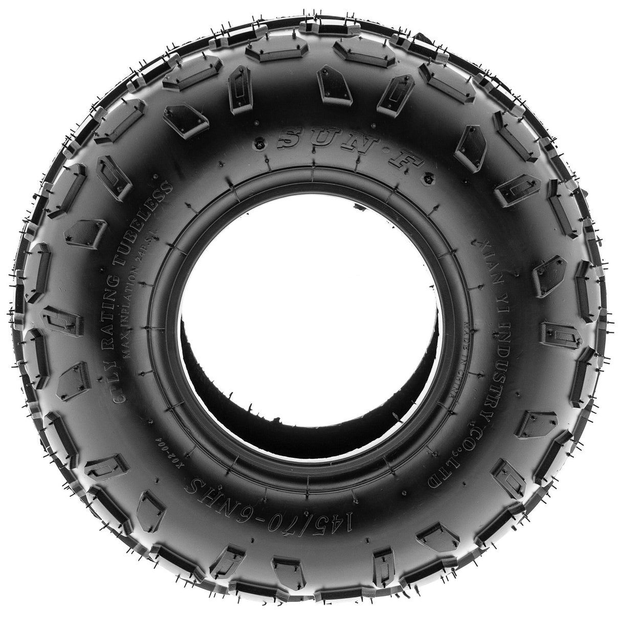 SunF ATV TIRE/UTV TIRE All Terrain 6 PR Tubeless A015 (set of 2) SUNF