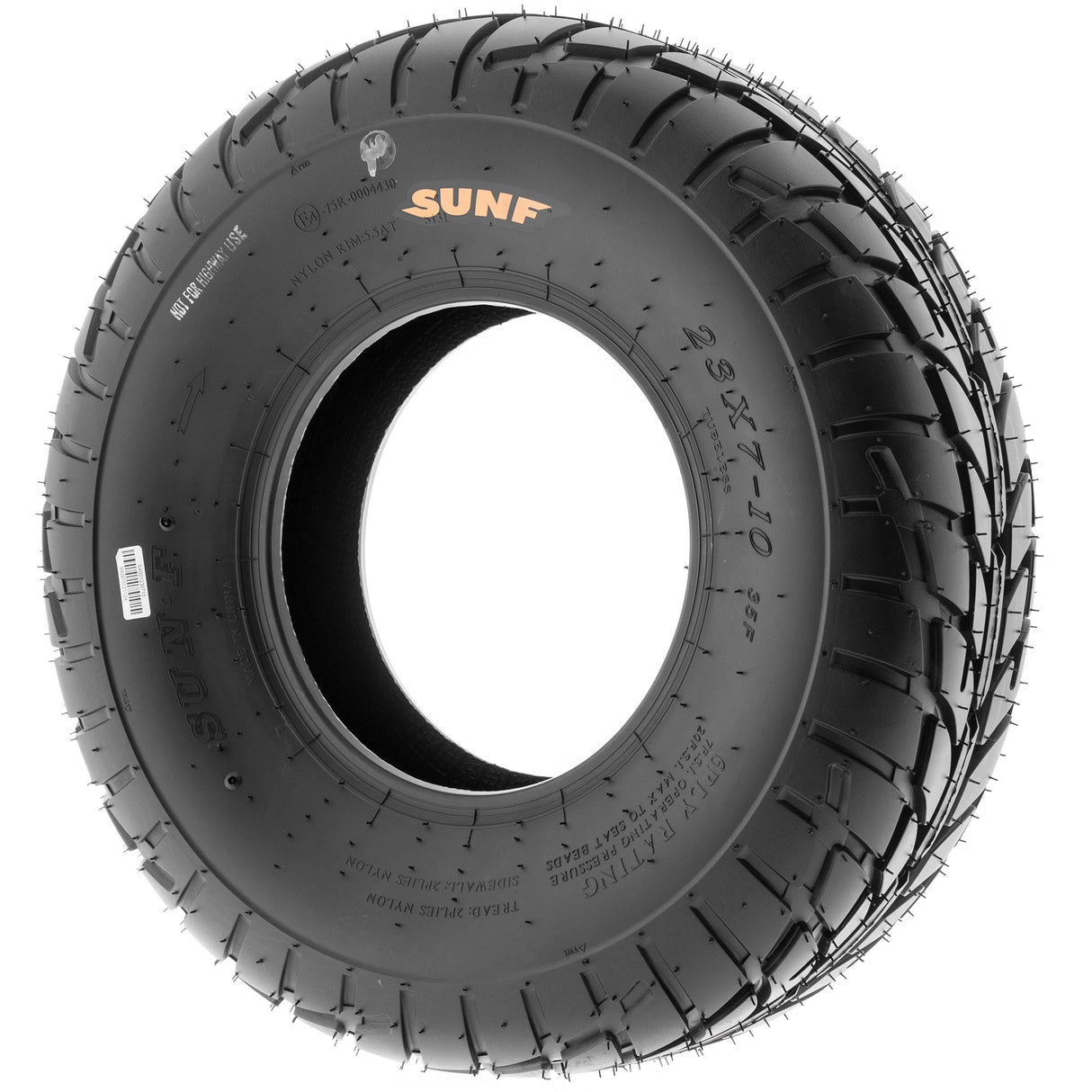 SunF ATV TIRE/UTV TIRE SPORT DIRT FLAT TRACK  6 PR Tubeless A021 SUNF